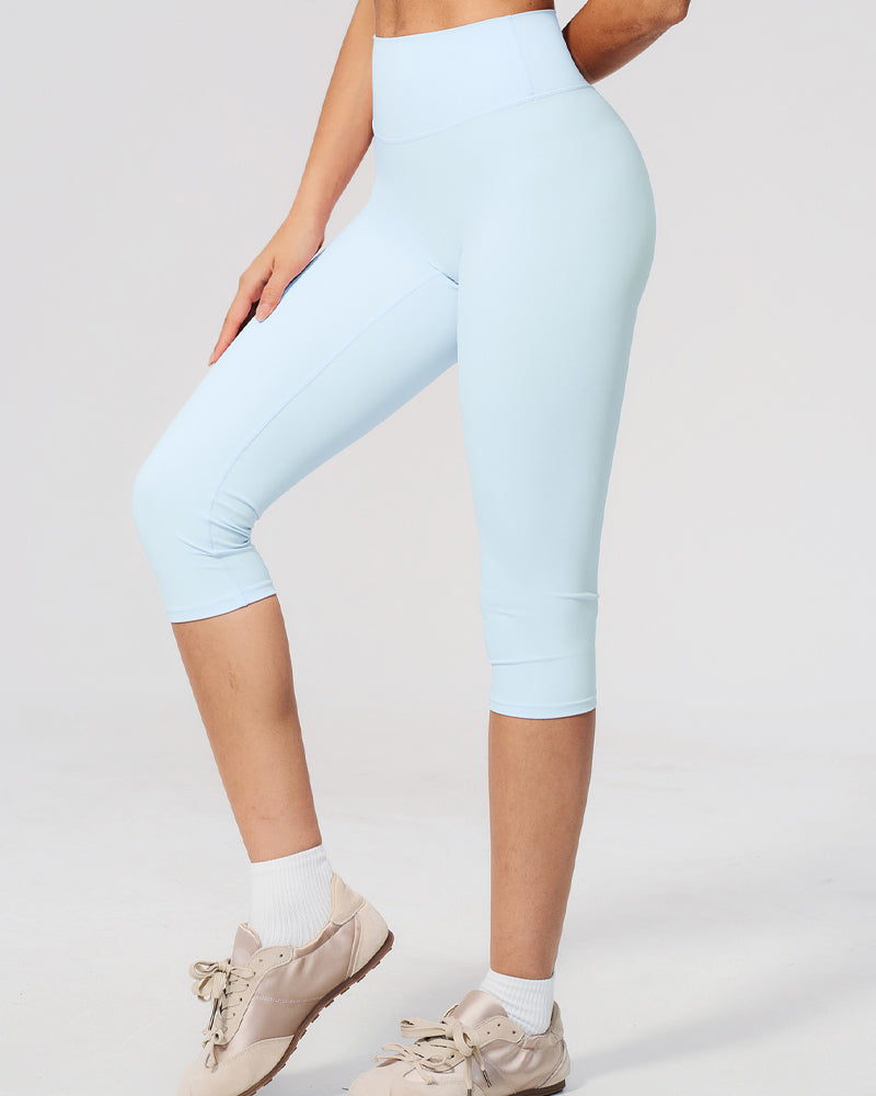 Leggings de yoga de tiro medio y cintura alta