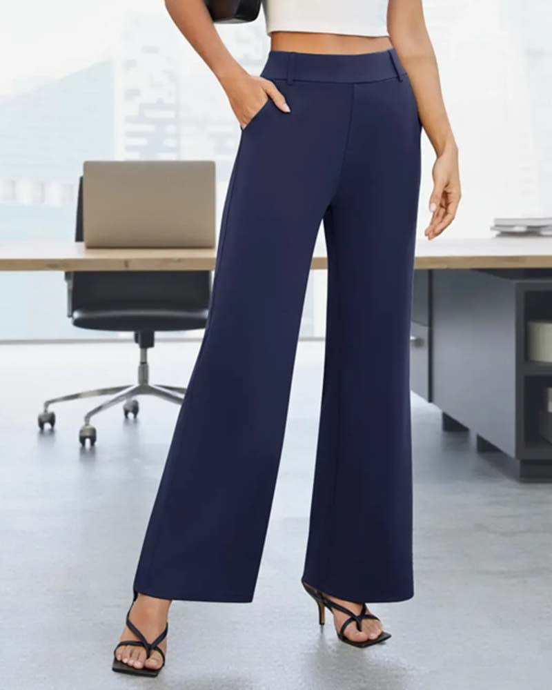 Pantalón, corte drapeado, traje