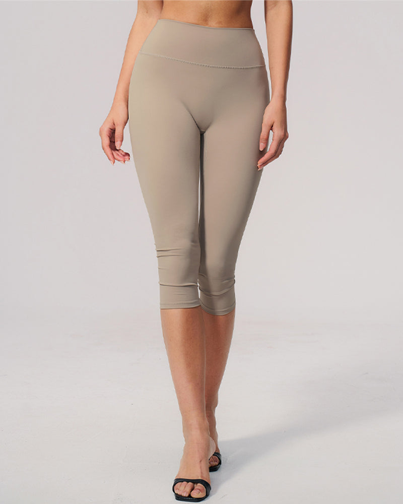 Leggings de yoga de tiro medio y cintura alta