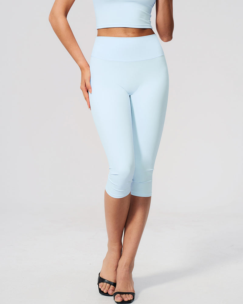 Leggings de yoga de tiro medio y cintura alta