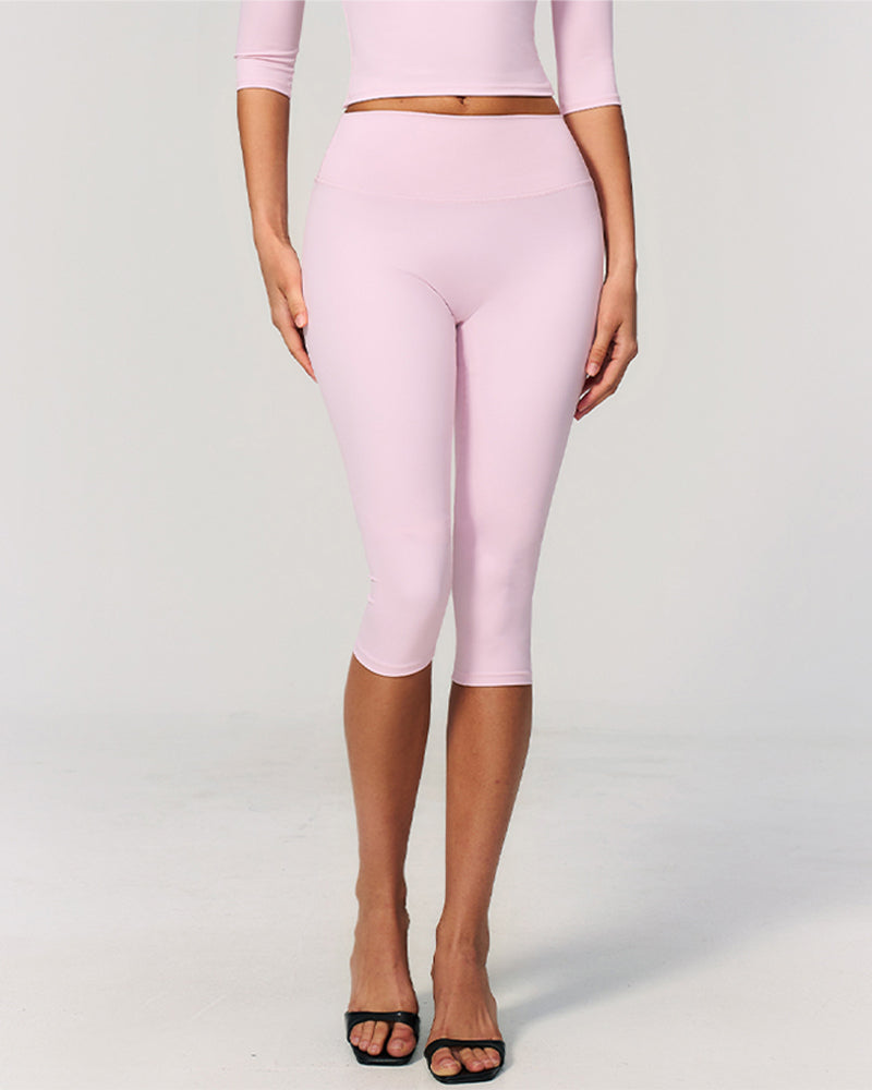 Leggings de yoga de tiro medio y cintura alta