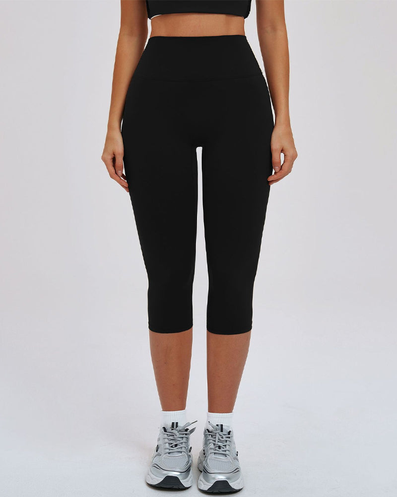 Leggings de yoga de tiro medio y cintura alta