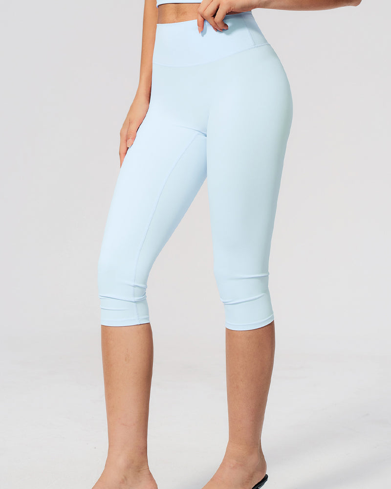 Leggings de yoga de tiro medio y cintura alta