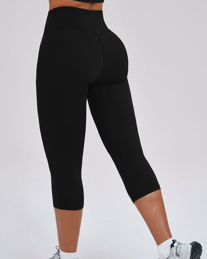 Leggings de yoga de tiro medio y cintura alta