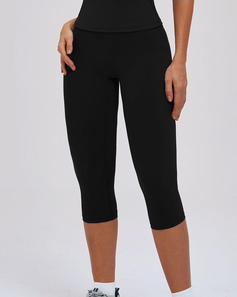 Leggings de yoga de tiro medio y cintura alta